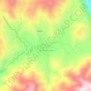 Mapa topográfico Little Baguio, altitude, relevo