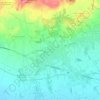 Mapa topográfico Martignacco, altitude, relevo