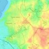 Mapa topográfico La Banneville, altitude, relevo