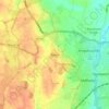 Mapa topográfico Acton, altitude, relevo