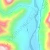 Mapa topográfico Nomal, altitude, relevo
