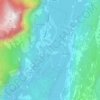 Mapa topográfico Pietramurata, altitude, relevo