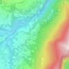 Mapa topográfico Comano, altitude, relevo