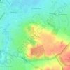 Mapa topográfico Kollenberg, altitude, relevo