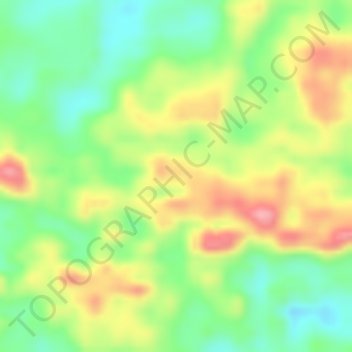 Mapa topográfico Raja Ampat Islands, altitude, relevo