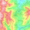 Mapa topográfico Chard, altitude, relevo