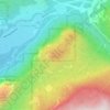 Mapa topográfico Slhanay, altitude, relevo