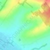 Mapa topográfico Les Boreaux, altitude, relevo