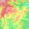 Mapa topográfico Tarchamps, altitude, relevo
