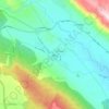 Mapa topográfico Sarableh, altitude, relevo