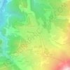 Mapa topográfico Albiez-le-Vieux, altitude, relevo