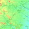 Mapa topográfico Puruliya, altitude, relevo