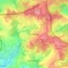 Mapa topográfico Huldingen, altitude, relevo