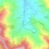 Mapa topográfico Takya, altitude, relevo