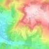 Mapa topográfico Bel-Air, altitude, relevo