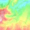 Mapa topográfico Cijengkol, altitude, relevo