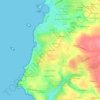 Mapa topográfico Penandreff, altitude, relevo