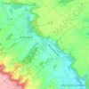Mapa topográfico Château Rouge, altitude, relevo