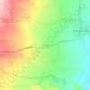 Mapa topográfico Lima Kaum, altitude, relevo