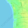 Mapa topográfico La Paz, altitude, relevo