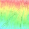 Mapa topográfico Payangan, altitude, relevo