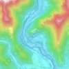 Mapa topográfico Noal, altitude, relevo