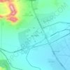 Mapa topográfico Sepahan Shahr, altitude, relevo