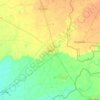 Mapa topográfico Kasur, altitude, relevo