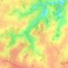 Mapa topográfico Piou, altitude, relevo