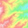 Mapa topográfico San Jose de Ingapi, altitude, relevo