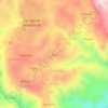 Mapa topográfico Pajón, altitude, relevo