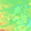 Mapa topográfico Munguba, altitude, relevo