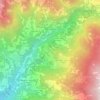 Mapa topográfico Mitterpèrg - San Felice, altitude, relevo