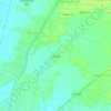 Mapa topográfico Bagon, altitude, relevo