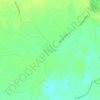 Mapa topográfico Las Casitas, altitude, relevo