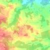 Mapa topográfico Connor, altitude, relevo