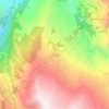 Mapa topográfico Khibang, altitude, relevo