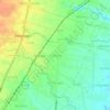 Mapa topográfico Tlobong, altitude, relevo
