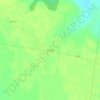 Mapa topográfico La Potasa, altitude, relevo