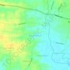 Mapa topográfico Banjar Tengah, altitude, relevo