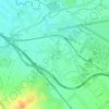 Mapa topográfico Tzafria, altitude, relevo