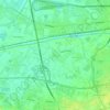 Mapa topográfico Ugnano, altitude, relevo