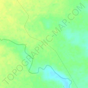 Mapa topográfico Corrales, altitude, relevo