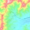 Mapa topográfico Kirang, altitude, relevo