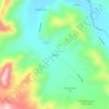 Mapa topográfico Quelén, altitude, relevo