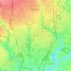 Mapa topográfico Kauman, altitude, relevo