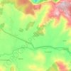 Mapa topográfico Talawade, altitude, relevo