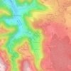 Mapa topográfico Schwabenhof, altitude, relevo