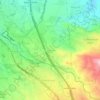 Mapa topográfico Cibanon, altitude, relevo