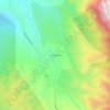 Mapa topográfico Los Gutiérrez, altitude, relevo